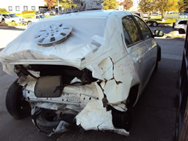 2009 TOYOTA YARIS, 1.5L AUTO FWD,COLOR WHITE, STK Z14815